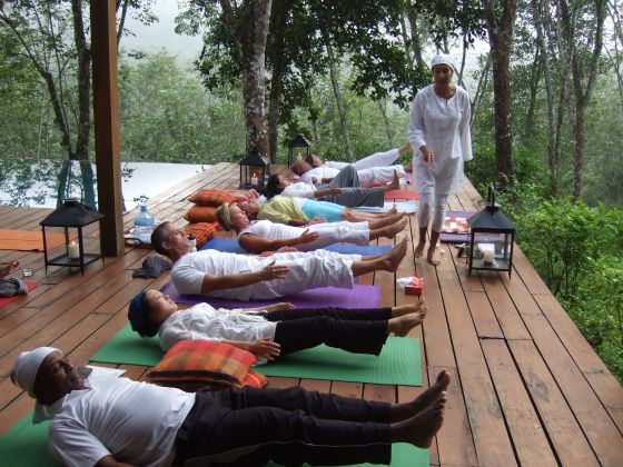 Kundalini yoga class